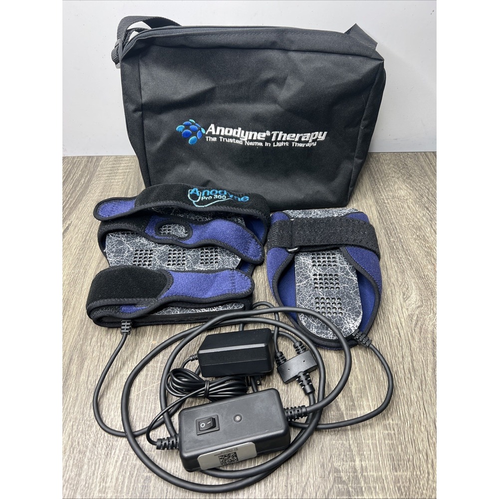 Anodyne Freedom 300 Pro Infrared Foot Device Neuropathy Tested Complete W/Bag!